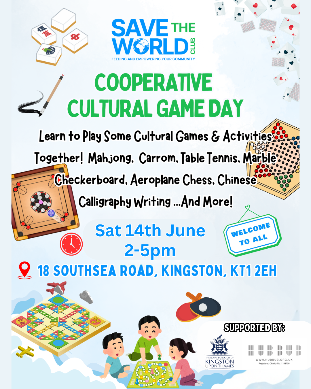 Collaborative Cultural games day