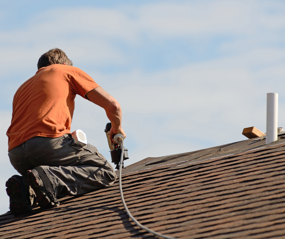 Roofing works