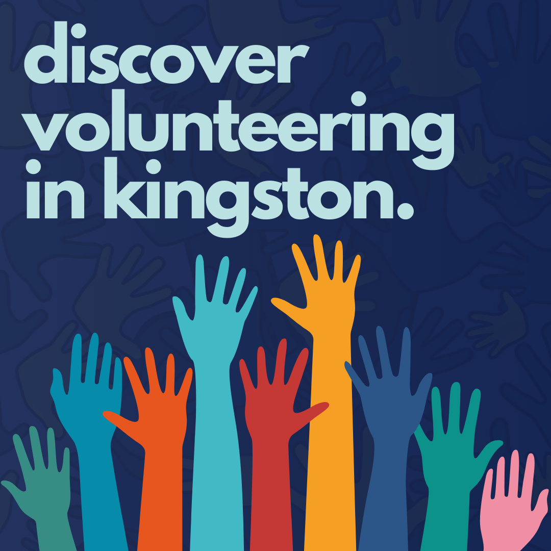 Discover Volunteering in Kingston event graphic