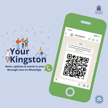 Scan to join Your Kingston Whatsapp